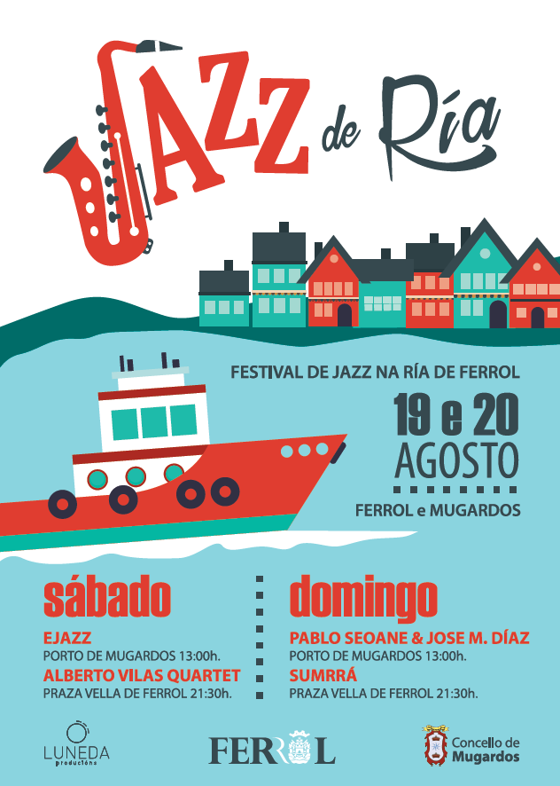 Cartaz Jazz de Ría 2017