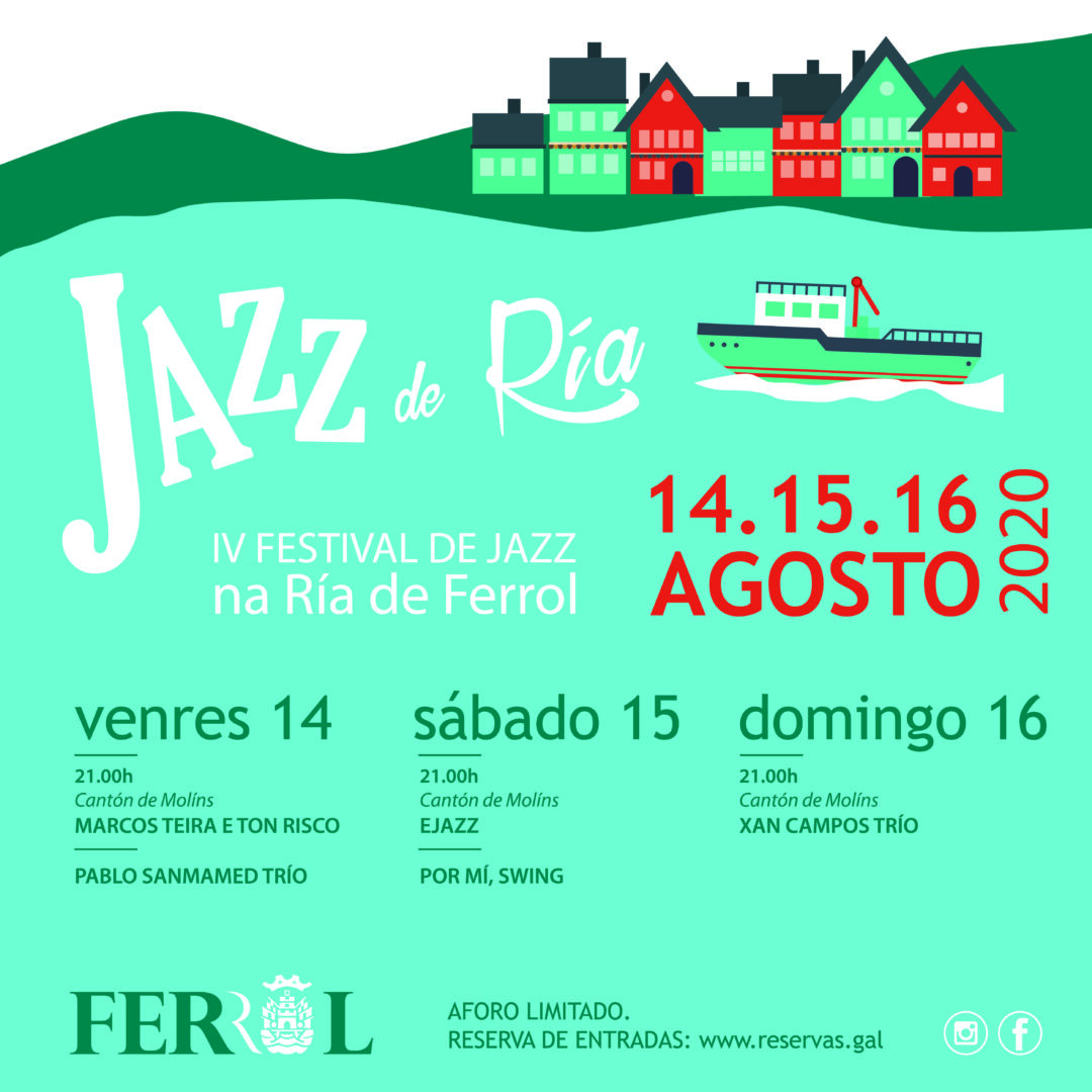 Cartaz Jazz de Ría 2020